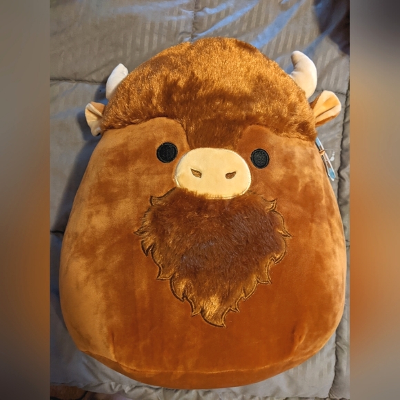 Squishmallows Other - Highland cow squishmallow Wilfred